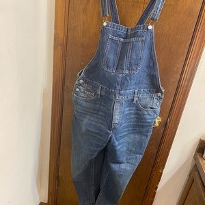 LUCKY BRAND BIB OVERALLS Size XL! Great Condition! 🍀💋🍀💋🍀